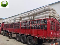 湖北黃岡羅經理訂購的帶草籽的生態護坡毯準備發車